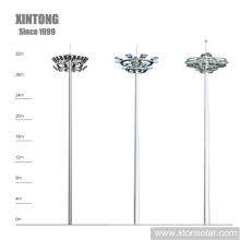 30 meters round stadium high mast lighting poles drawing